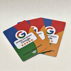 Paquete de tarjetas de calificación de Google - BECKTAG